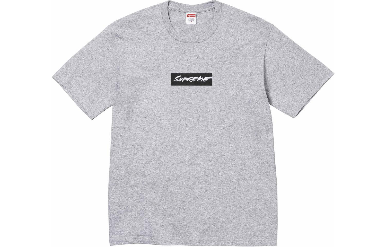 

Футболка Futura Box из хлопка Supreme, heather серый/heather grey