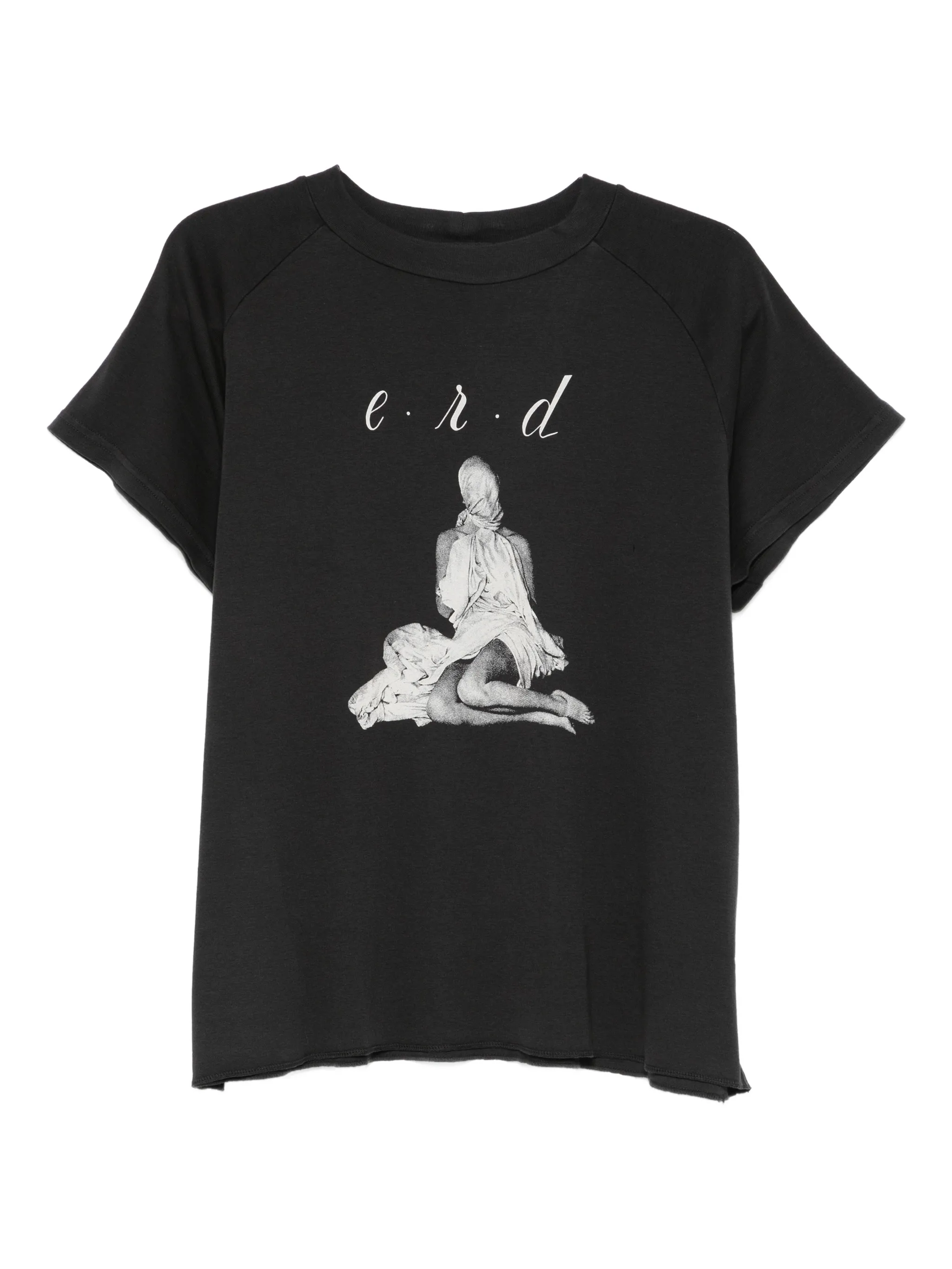 

Хлопчатобумажная футболка Enfants Riches Déprimés, черный