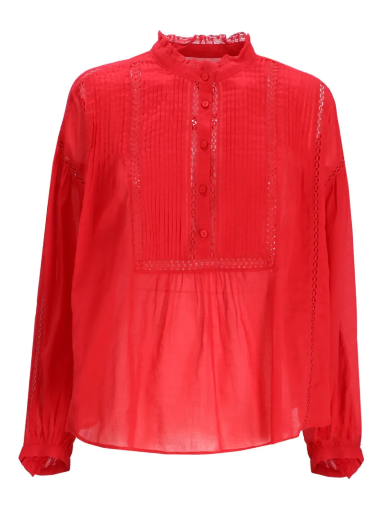 

Блузка из хлопка ISABEL MARANT, красный