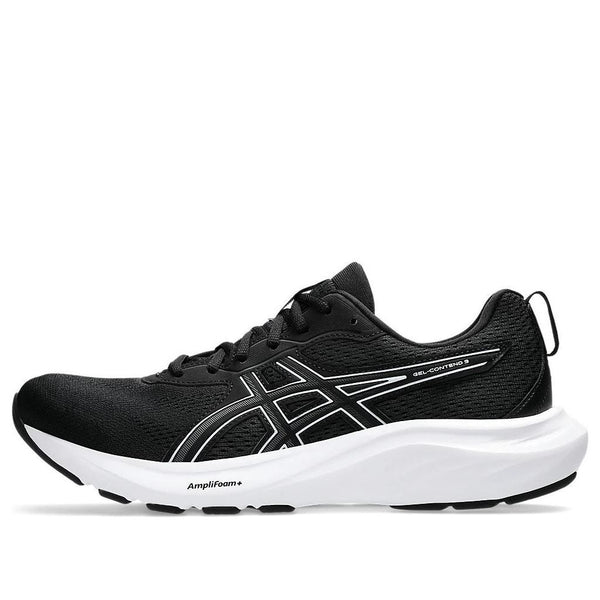 

Кроссовки gel-contend 9 'black white' Asics, черный