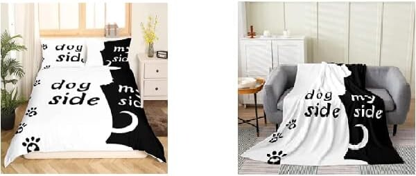 

Erosebridal фланелевое одеяло 50x60 дюймов + полный пододеяльник