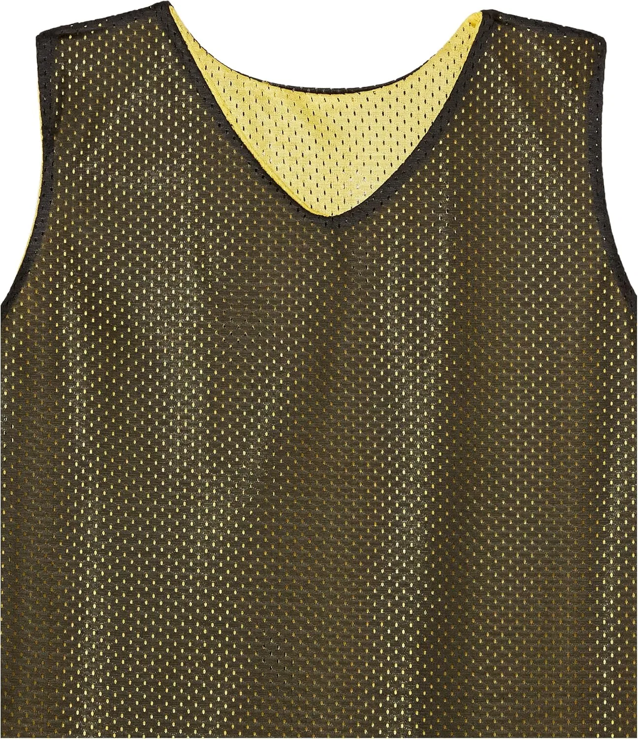 Двусторонняя майка Alleson Athletic для детей, черный/золотой — фото 2