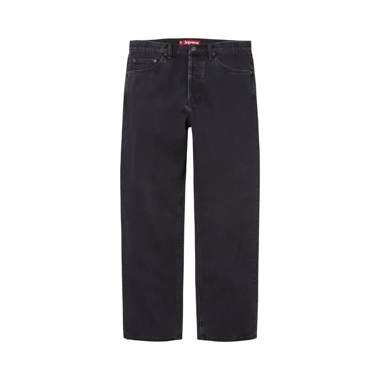 Джинсы Supreme Regular Jean 'Black'