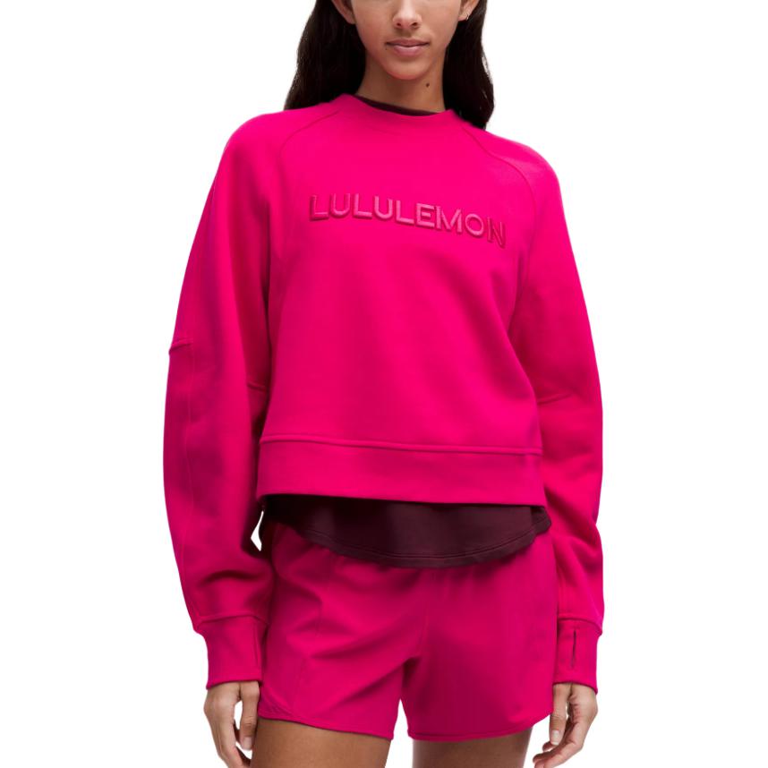 

Свитшот серии Scuba для женщин Lululemon, Passionate/Passionate