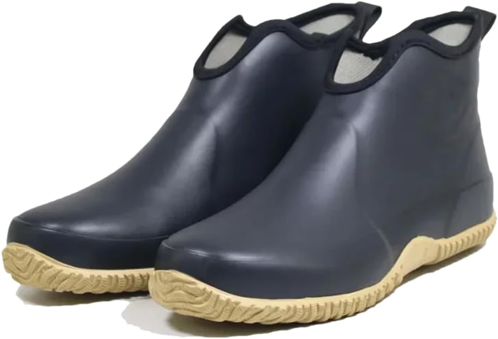 

Мужские резиновые сапоги Wjnvfioo, модные резиновые сапоги на платформе, осенние непромокаемые ботинки, черный