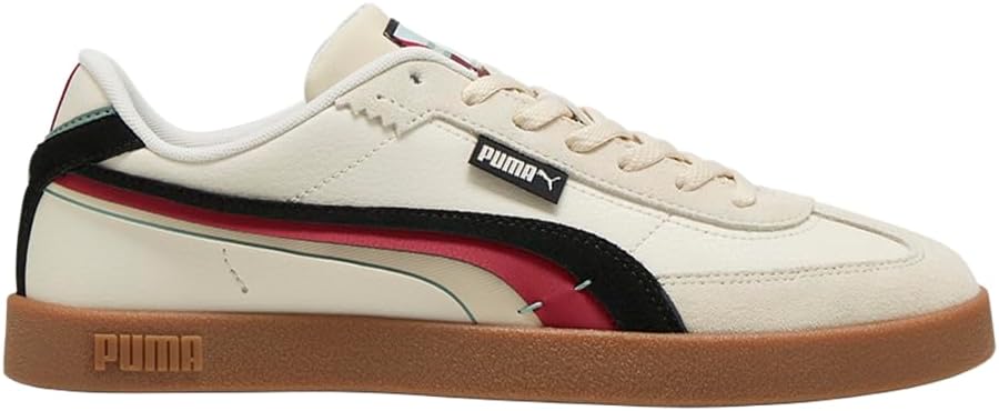 

Мужские кроссовки PUMA Club II Era Greenside на шнуровке - повседневные, слоновая кость, слоновая кость