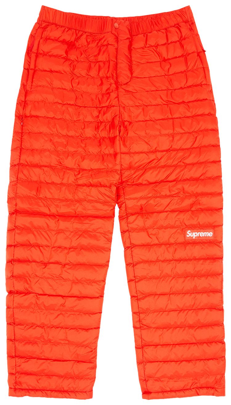 

Брюки Supreme Micro Down Pant 'Dark Orange', оранжевый