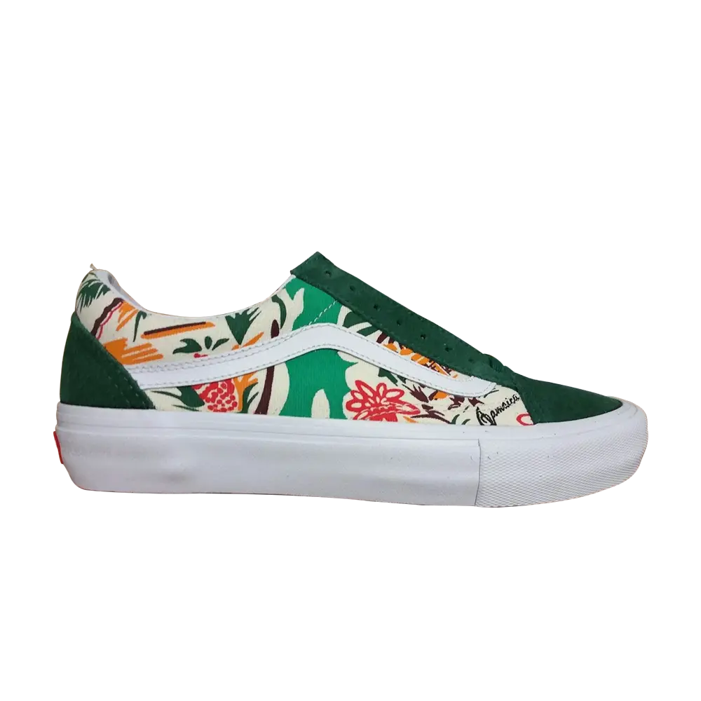 Кроссовки Concepts x Old Skool Pro Vans, зеленый