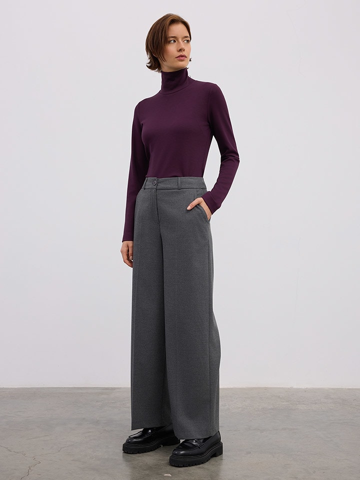 

BGN Брюки Marlene антрацитового цвета