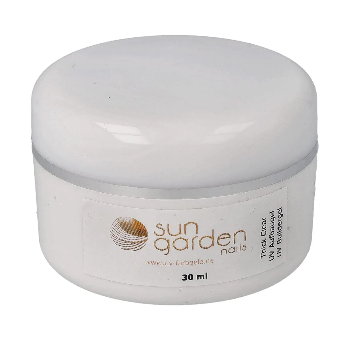 Густой прозрачный УФ-гель для наращивания, 30 мл Sun Garden Nails — фото 3