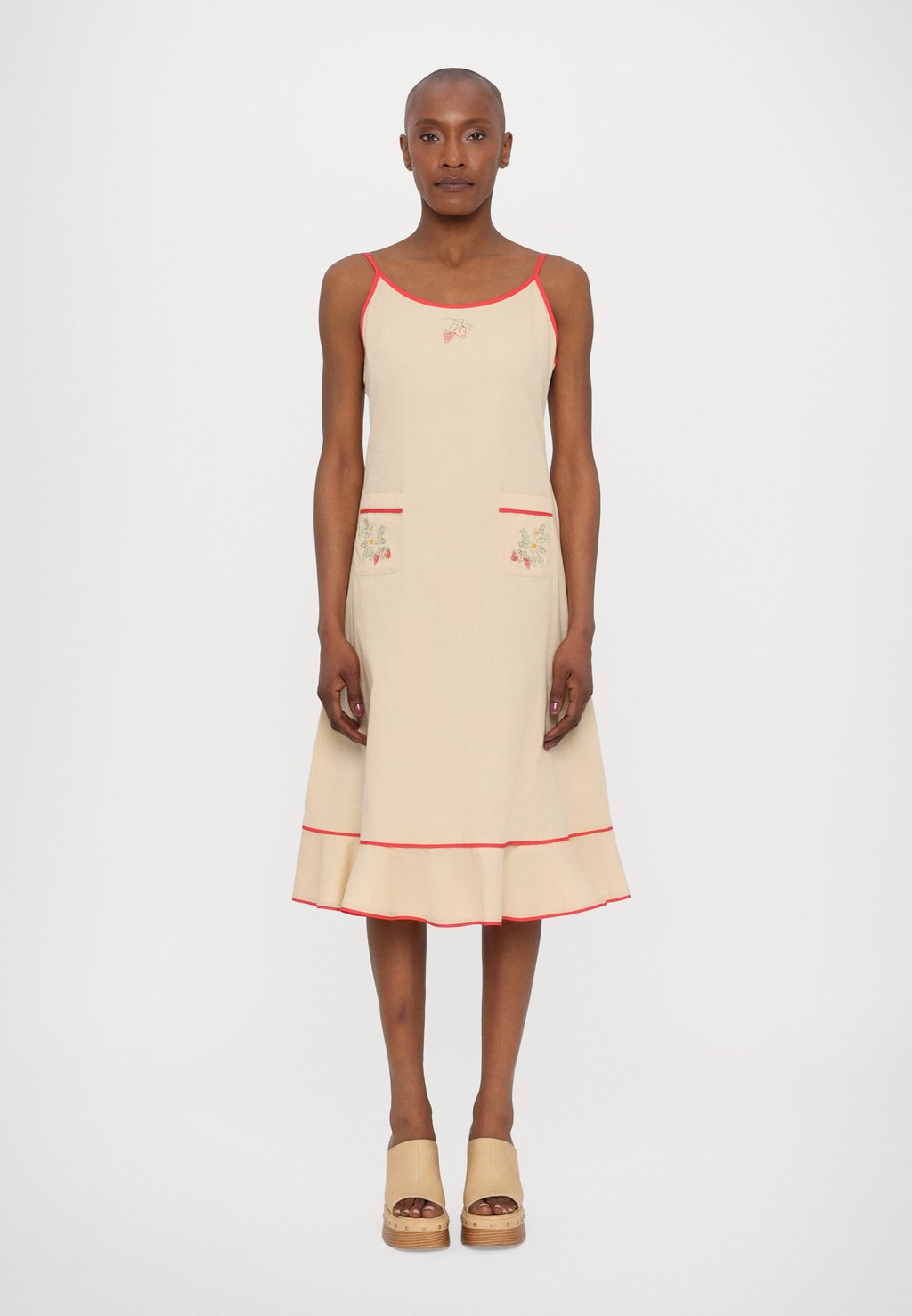 

Повседневное платье LUNA DRESS Helmstedt, бежевый