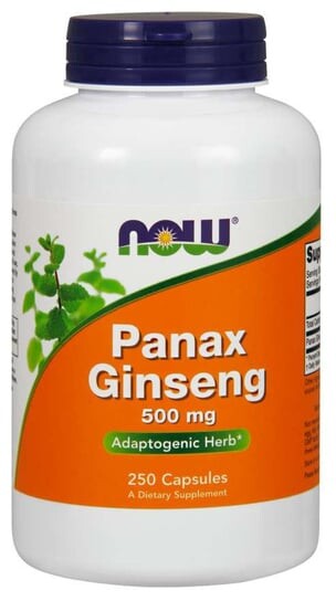 

Now Foods, Panax Ginseng, женьшень 500 М Inna marka