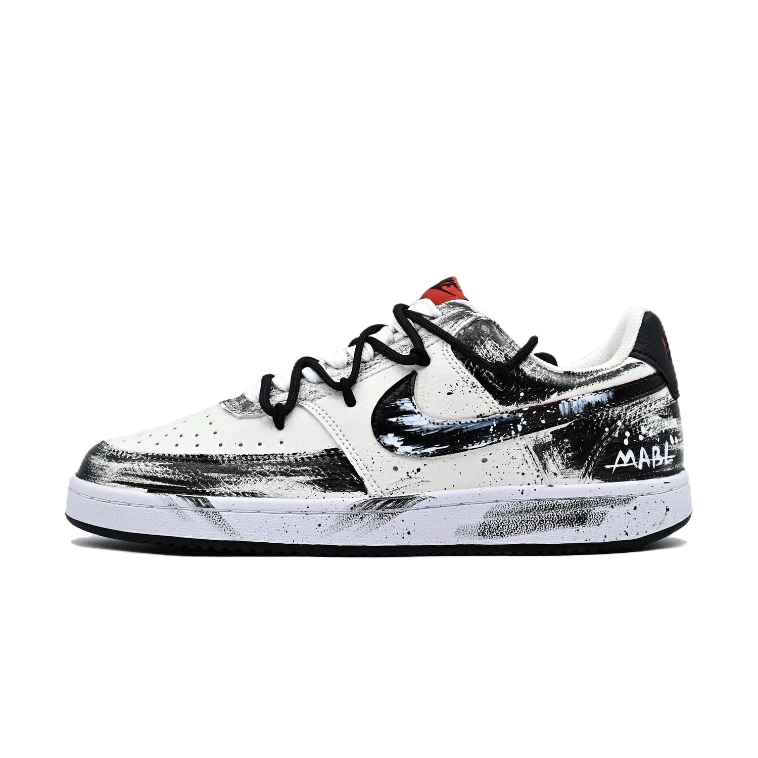 

Nike Кроссовки Court Vision Galactic Splendor устойчивые к истиранию нескользящие низкие для скейтбординга мужские черные, цвет Black