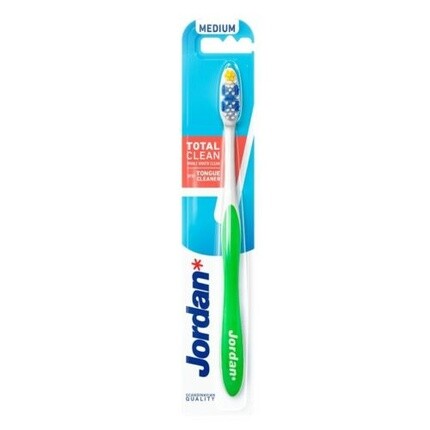 

Зубная щетка Jordan Total Clean, средняя, New1