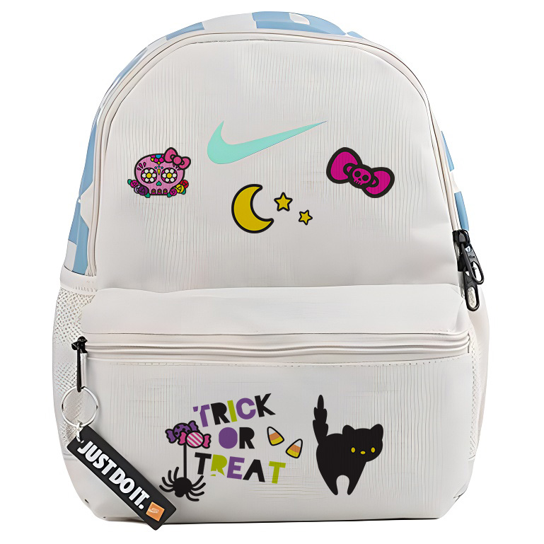 

Nike Тканевый рюкзак женский серо-белый, Kitty