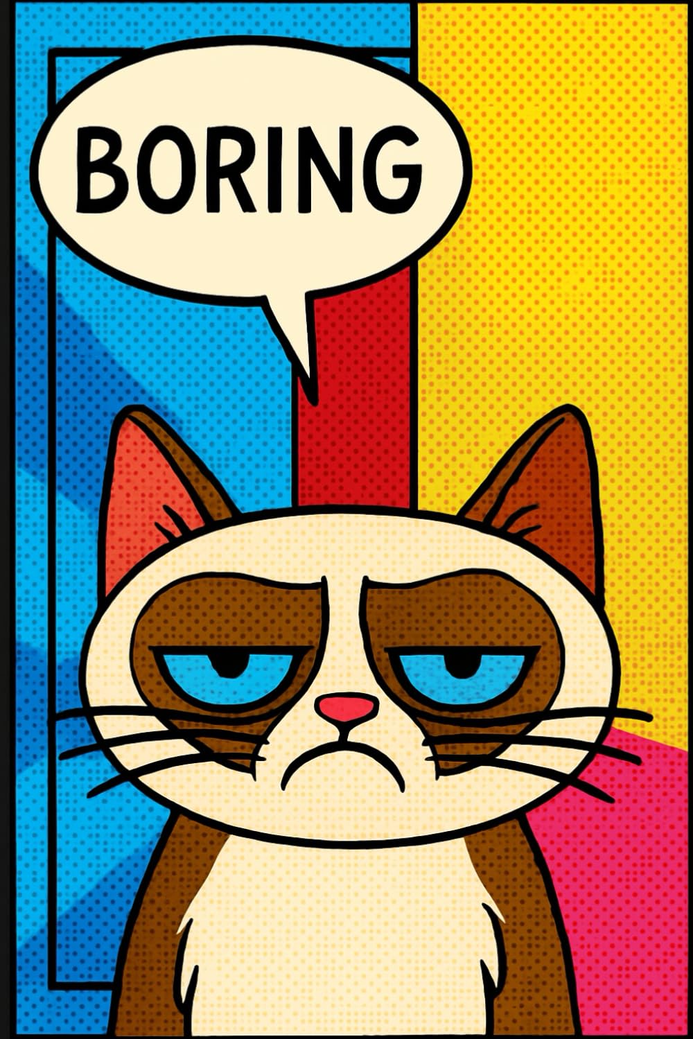 

Grumpy Thoughts - A Comic Book Notebook : 6" x 9" Lined Journal for Writing, Drawing, and Daily Thoughts (Independently published)