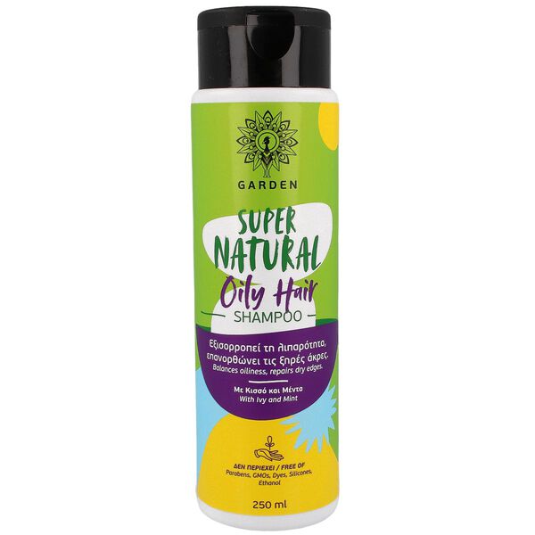 

Шампунь для жирных волос, 250 мл Garden Supernatural shampoo oily hair
