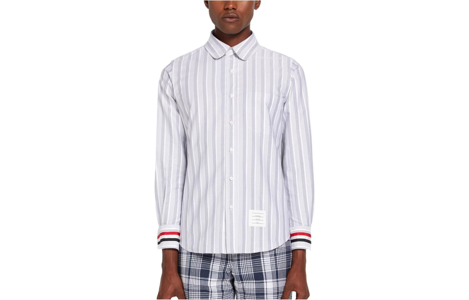 

Футболка мужская синяя THOM BROWNE, морской синий