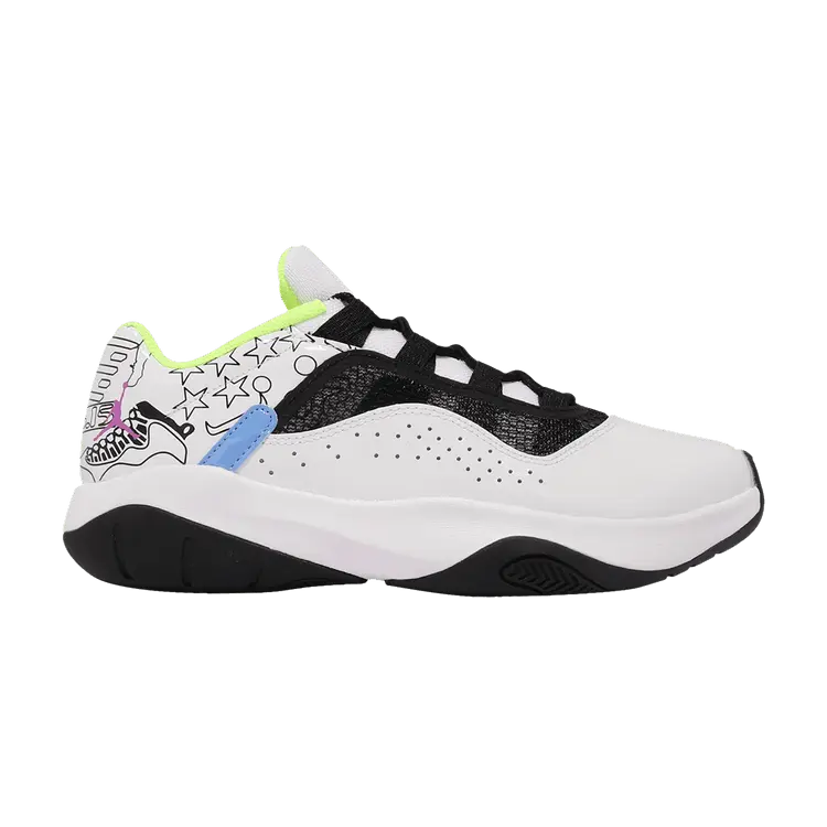 

Кроссовки Air Jordan Air Jordan 11 CMFT Low SE GS 'White Volt', белый