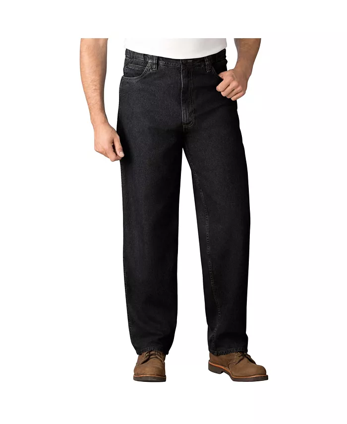 

Джинсы Big & Tall Relaxed Fit с расширяющейся талией KingSize, черный