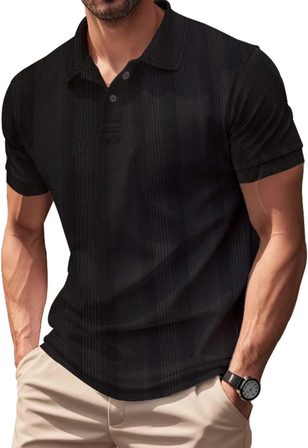 

Футболка-поло для мужчин, Casual, короткий рукав, M-3XL