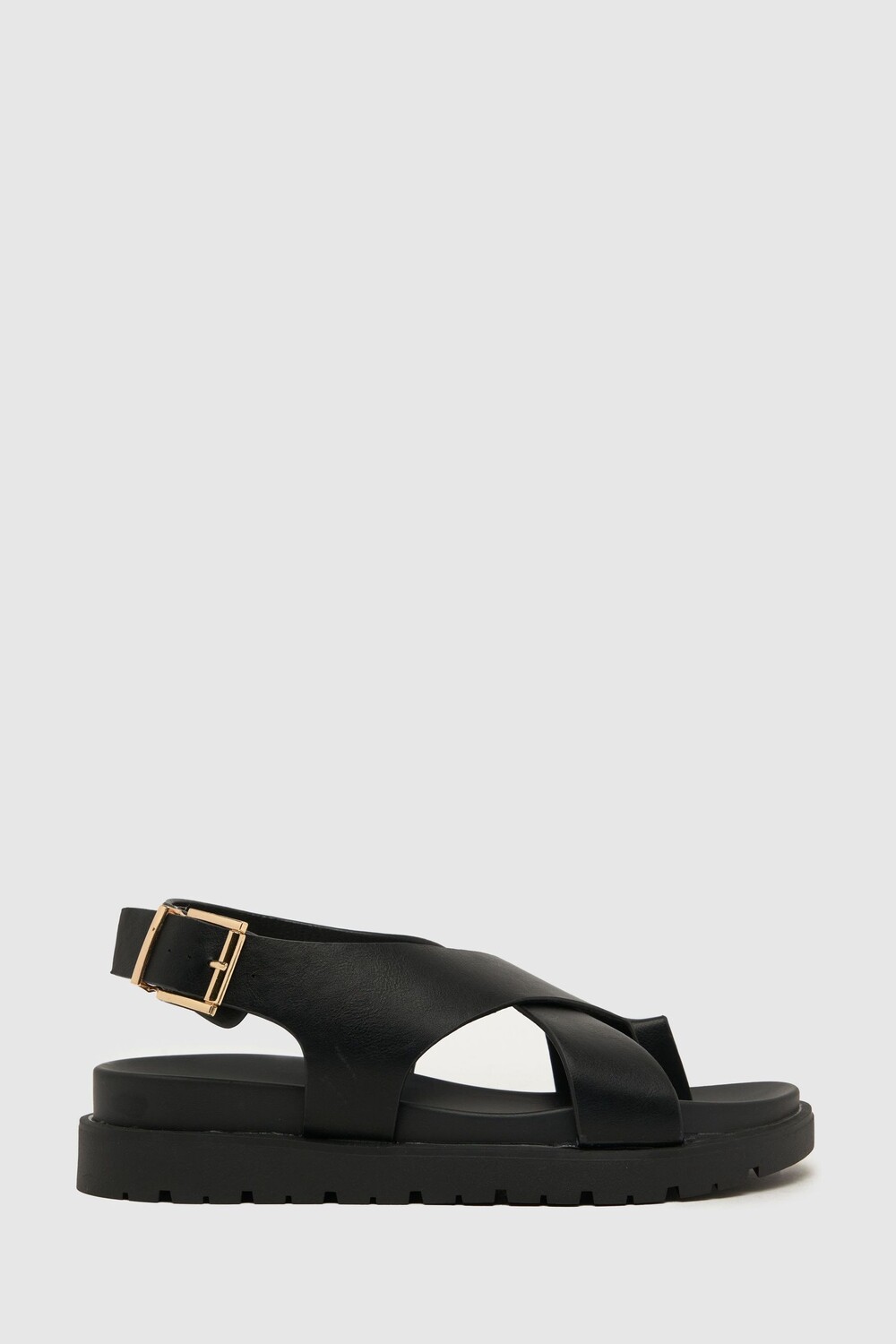 

Босоножки Thora с петлей на носке Schuh, черный