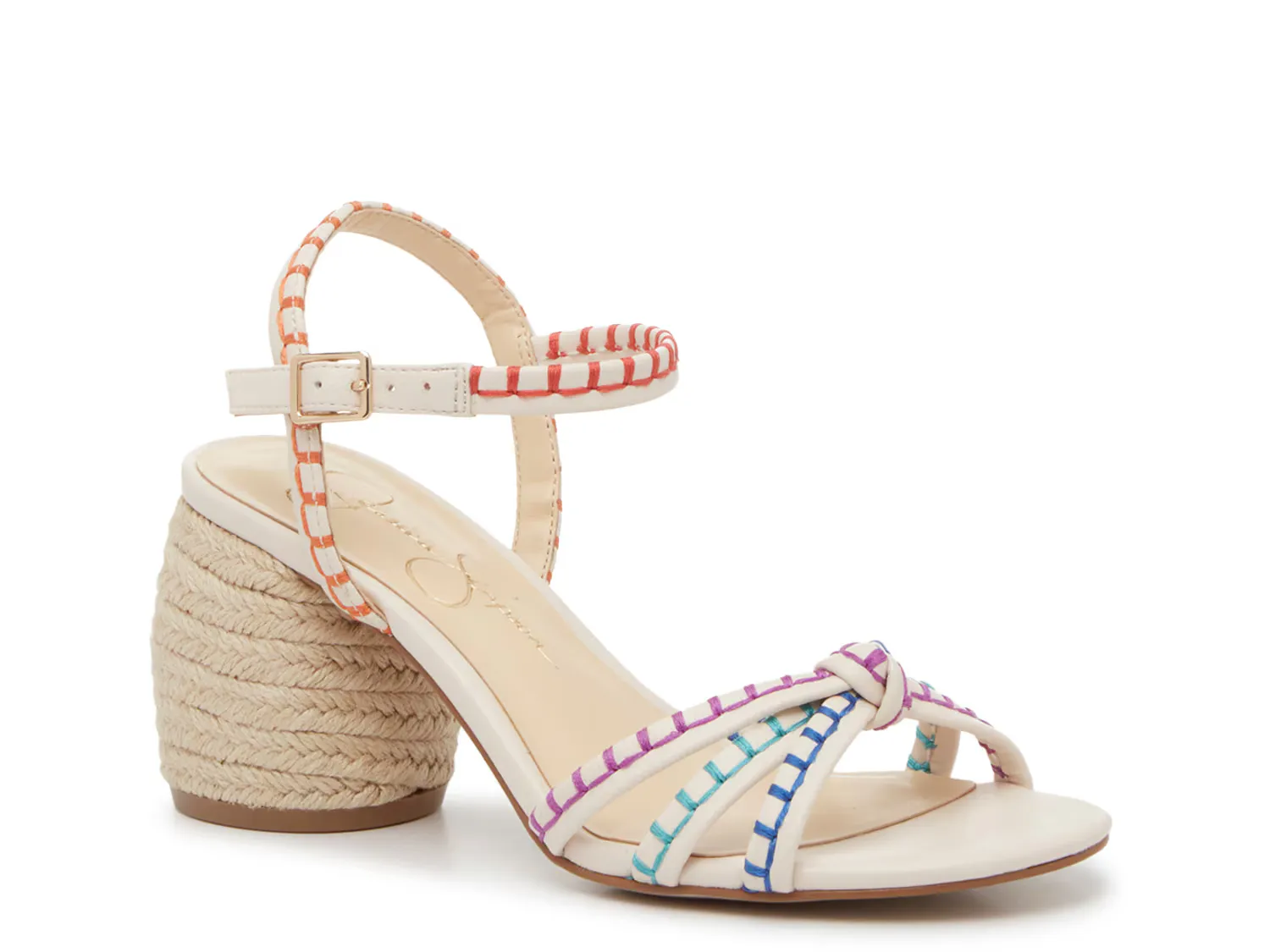 

Сандалии Kiesha Sandal Jessica Simpson, цвет chalkivory_multicolor