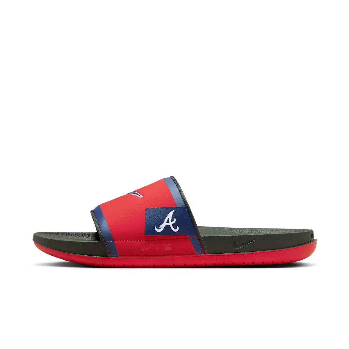Men's Offcourt (Atlanta Braves) Offcourt Slides Nike, красный — фото 4