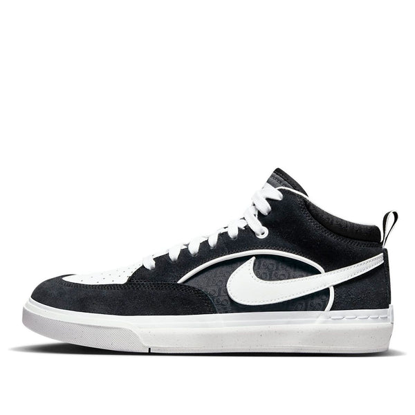 

Кроссовки react leo sb 'black white' Nike, черный