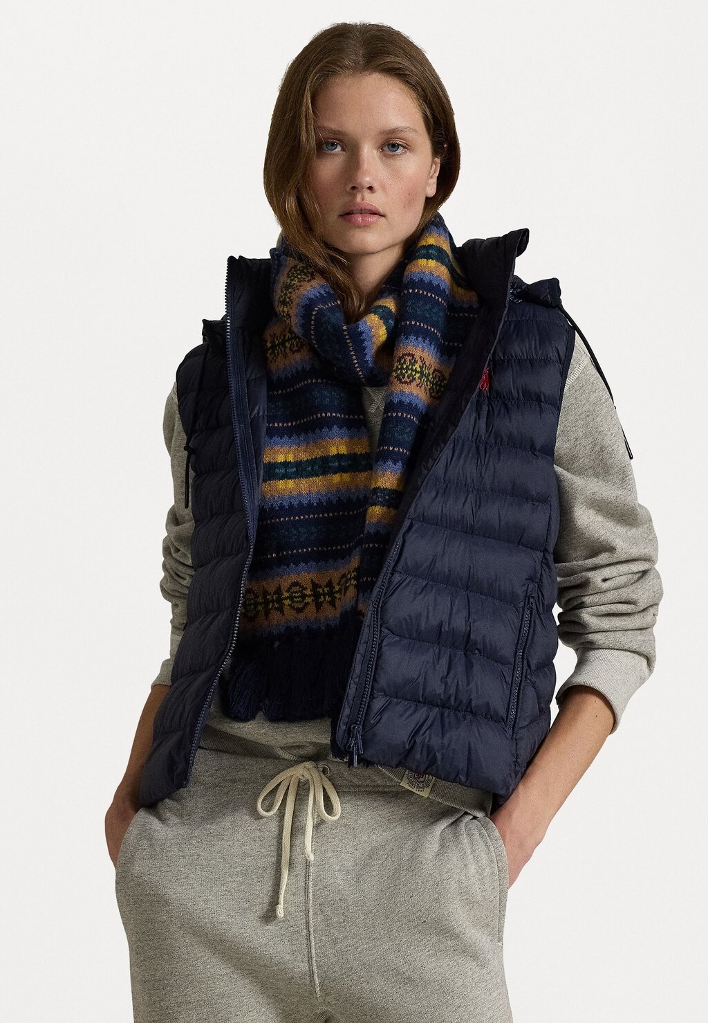 

Жилет WATER REPELLENT PACKABLE VEST Ralph Lauren, темно-синий