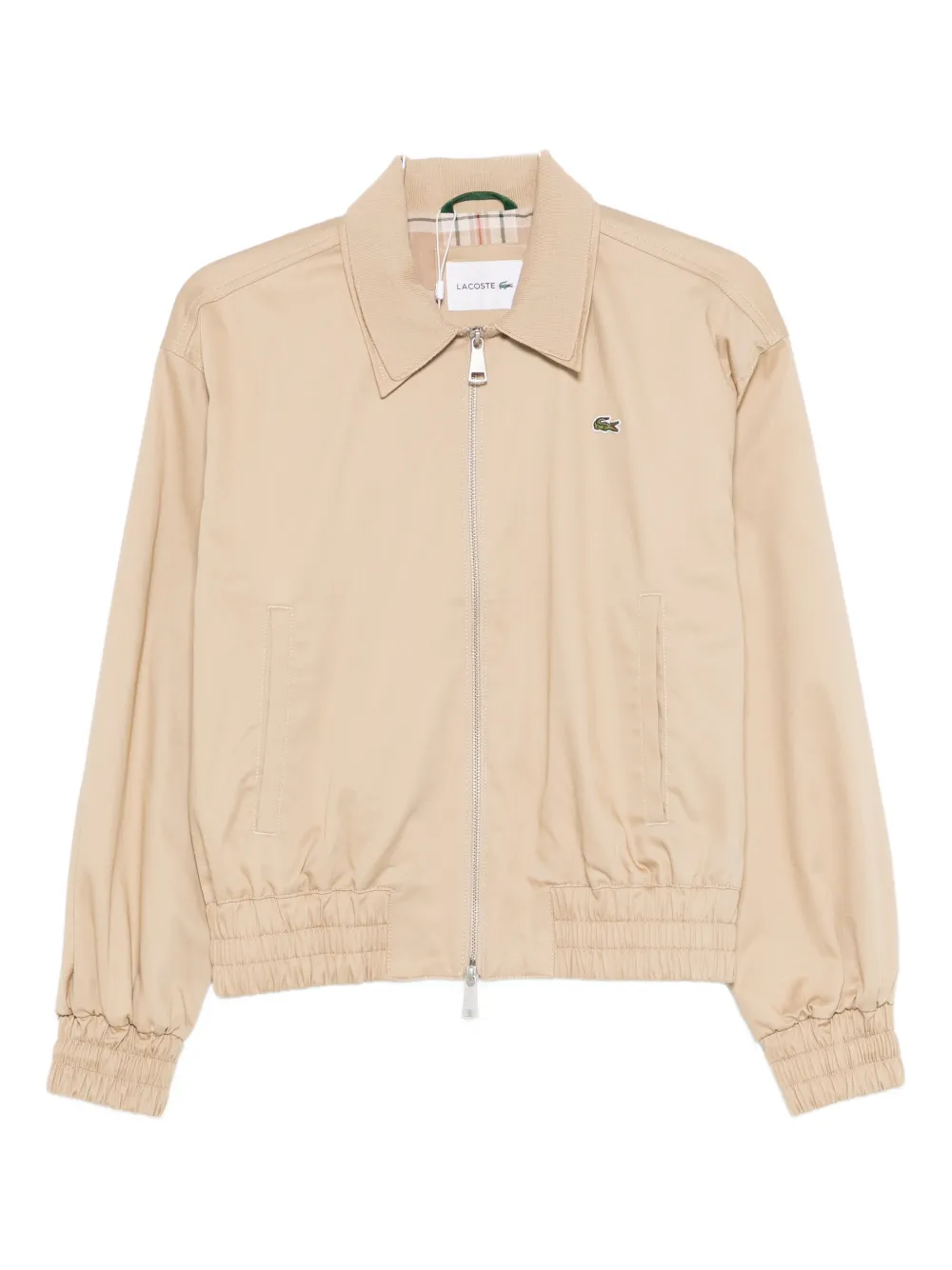 

Куртка с застёжками-молниями на карманах Lacoste, светло-коричневый