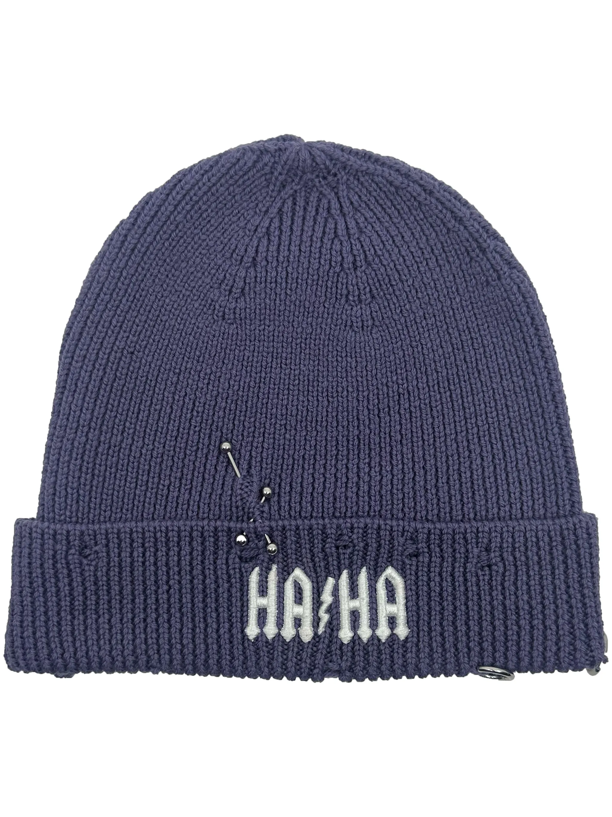 

Шерстяная шапка бини Ha Ha Haculla, фиолетовый
