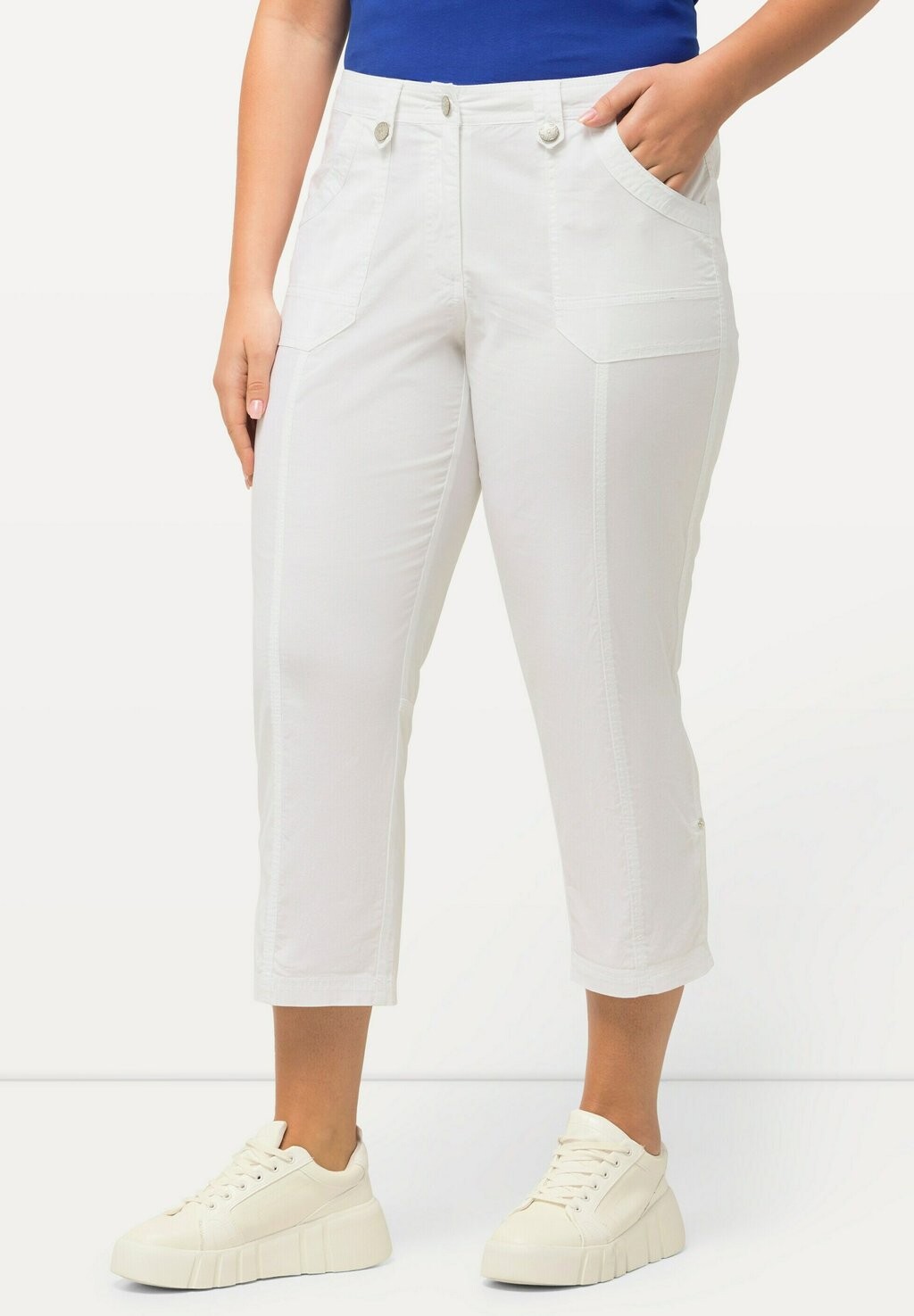 

Брюки VARIABLE LENGTH 7/8 Ulla Popken, белый