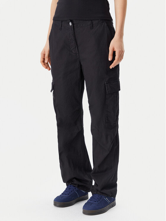 

Брюки свободного покроя DW0DW20350 Tommy Jeans, черный