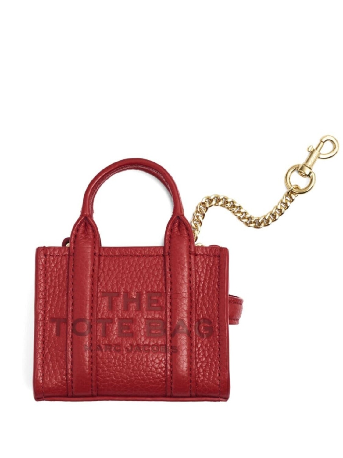 

Marc Jacobs подвеска для сумки The Nano Tote, красный