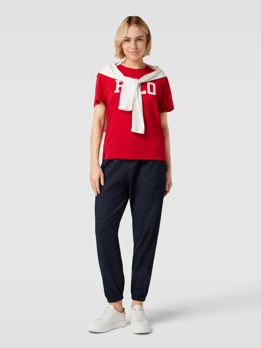 

Брюки из ткани с эластичным поясом Polo Ralph Lauren