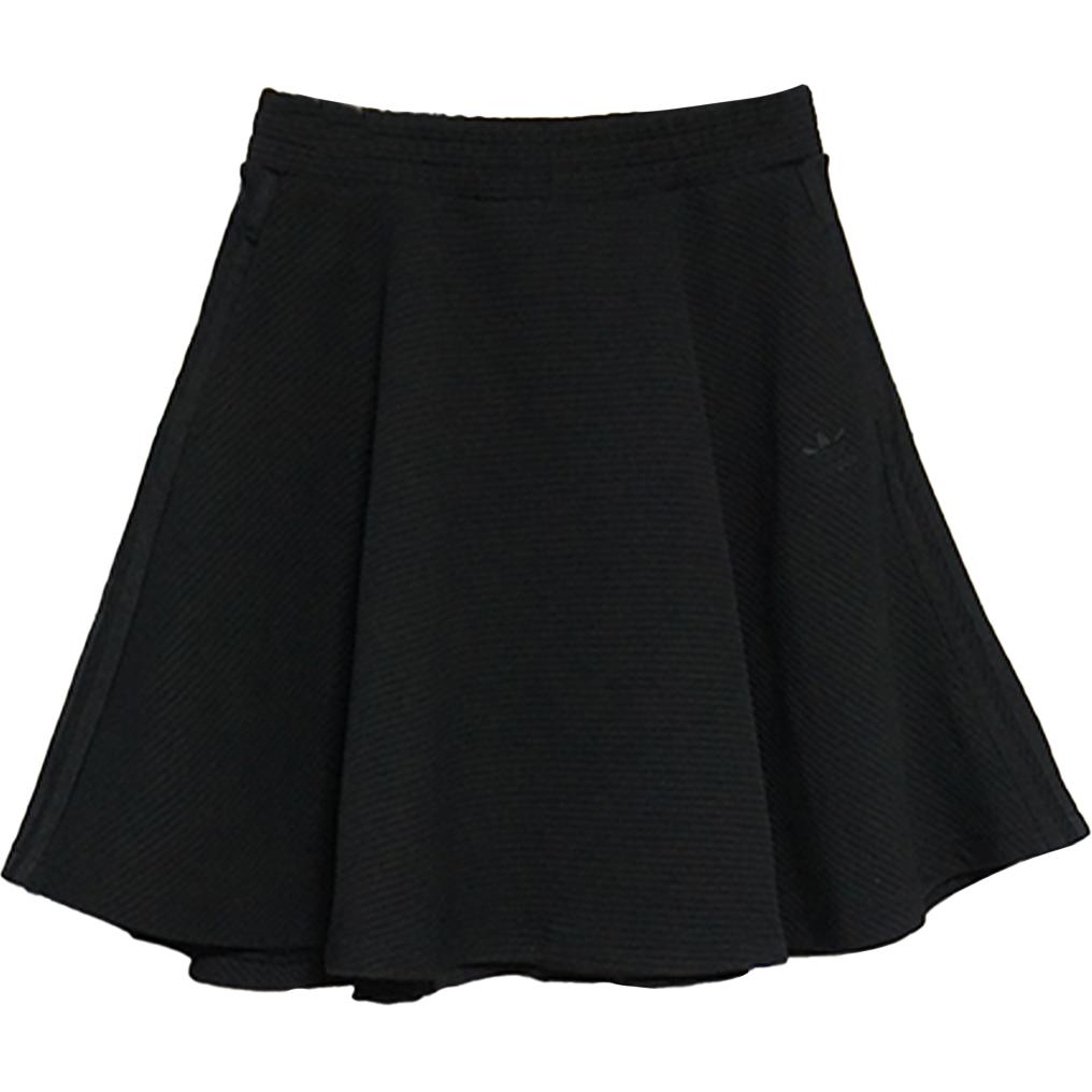 

Повседневная короткая юбка женская черная Adidas Originals