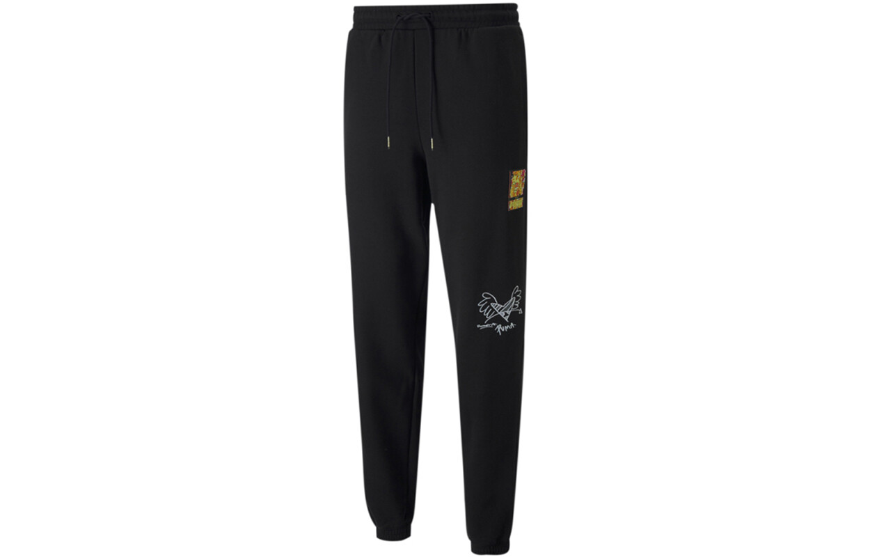 

Мужские трикотажные спортивные штаны Puma, цвет Black