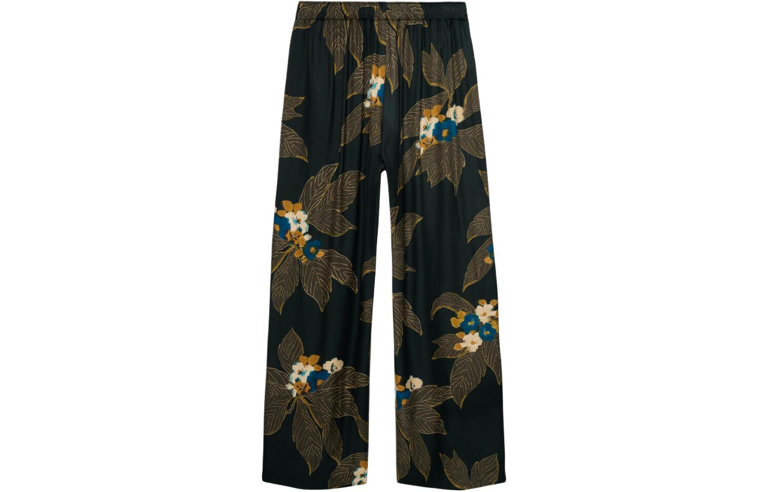 

Повседневные брюки мужские черные Zara, черный