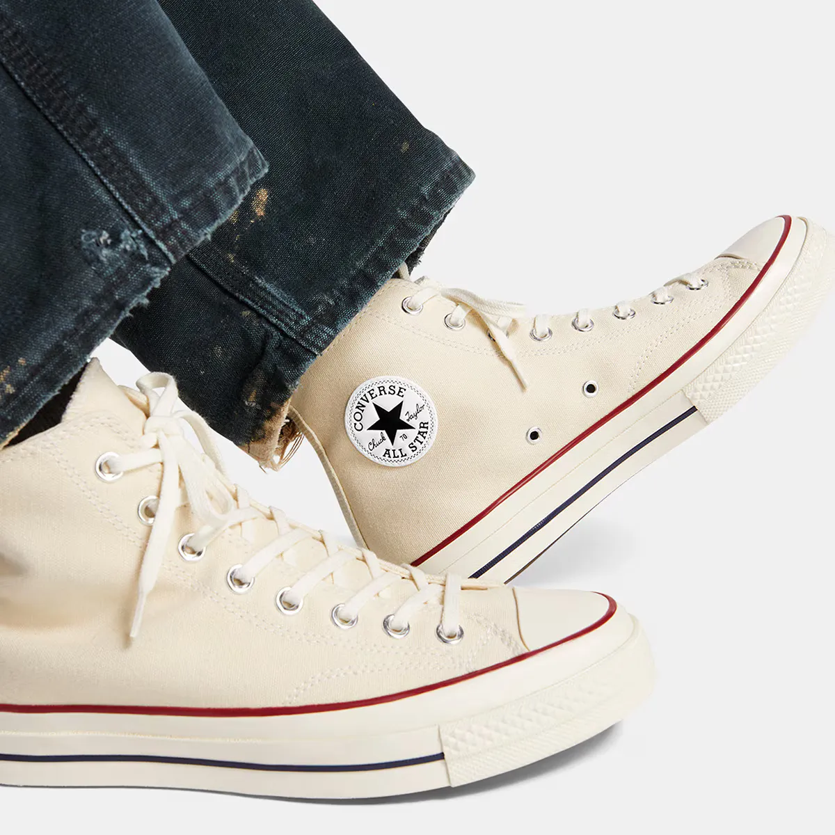 Повседневные кроссовки унисекс Chuck Taylor All Star 70 HI Converse, песочный — фото 2