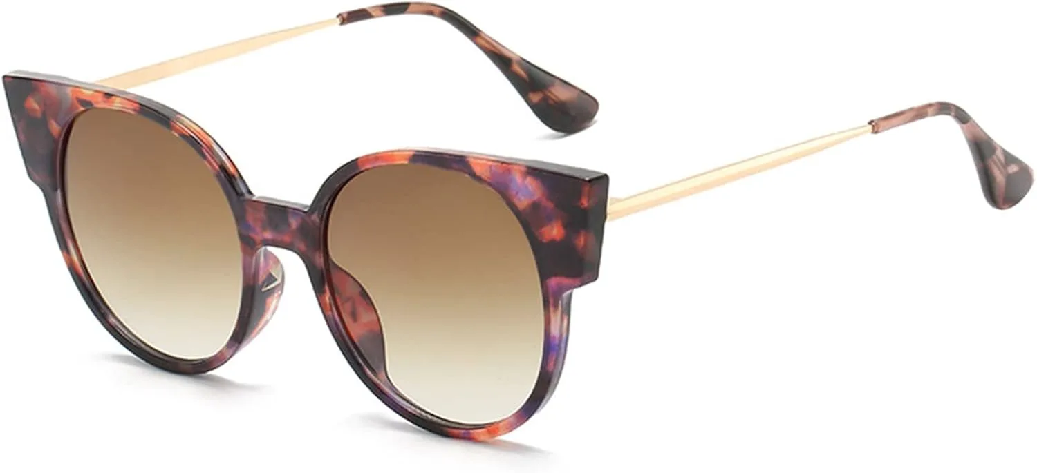 

Солнцезащитные очки GAOXIN «Кошачий глаз» в крупной оправе для уличной фотосъемки, модные, для мужчин и женщин, для отдыха на природе (Цвет: C, Размер: Средний), C