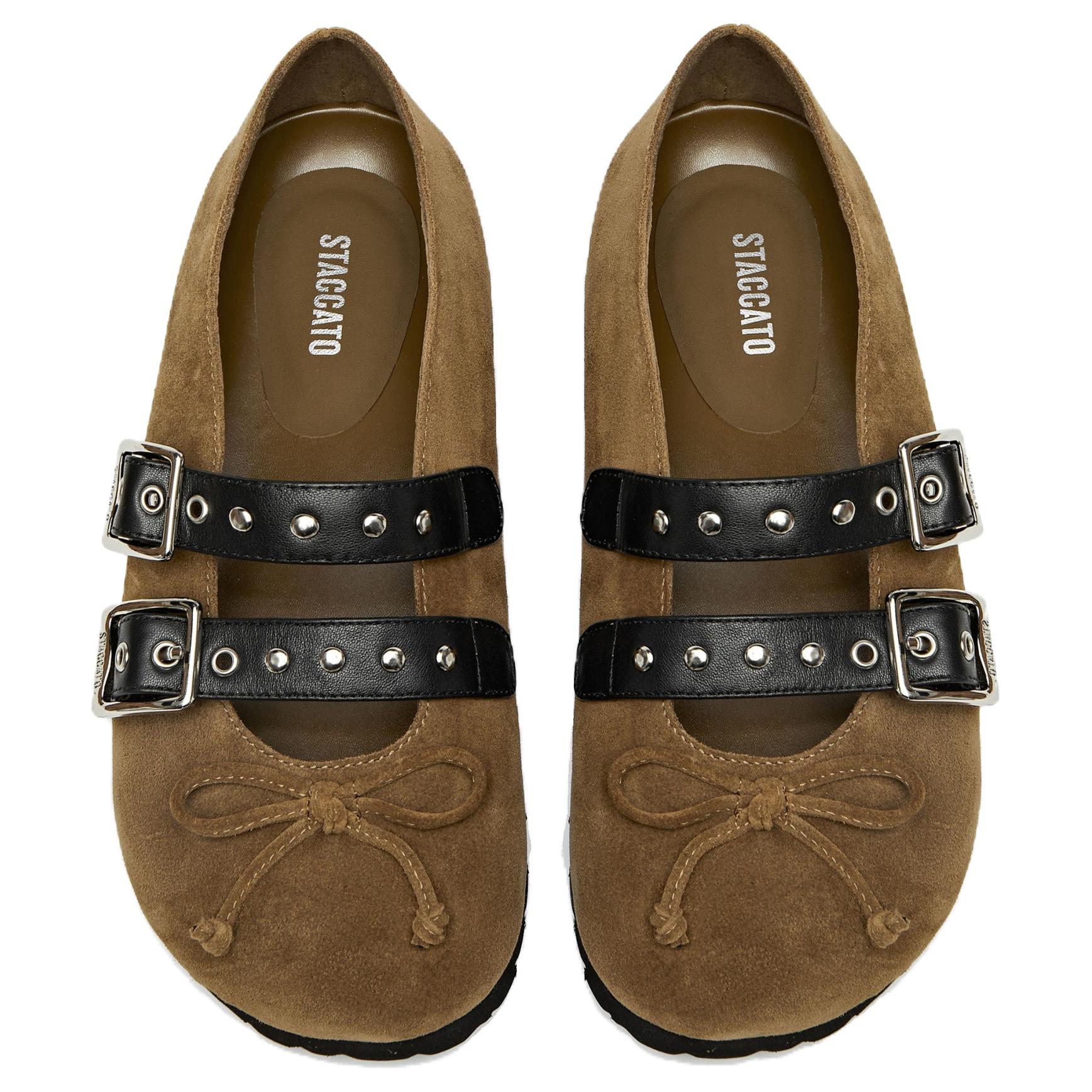 Staccato Женские повседневные туфли-лодочки коричневые, цвет Casual Brown — фото 3