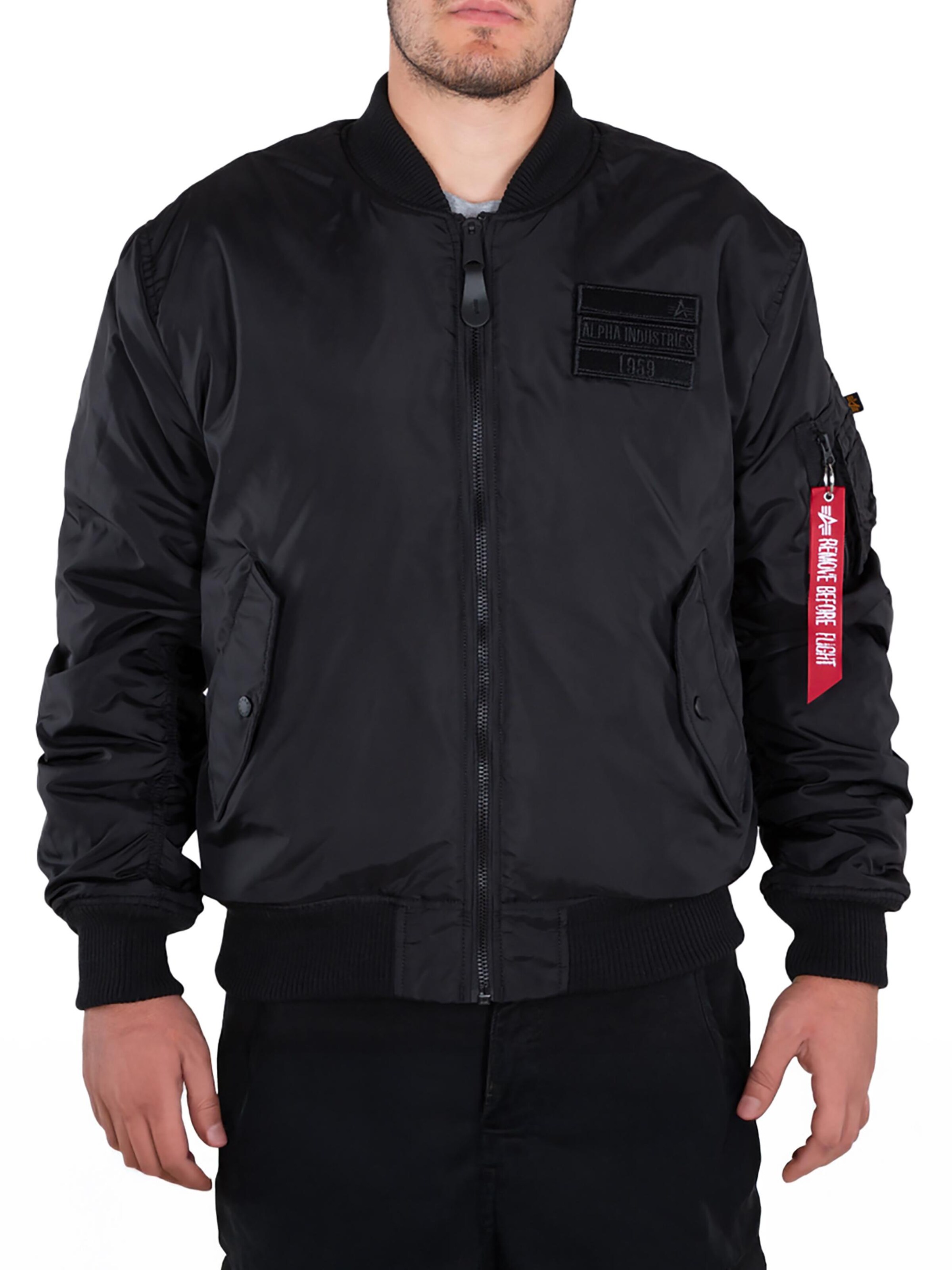 

ALPHA INDUSTRIES Куртка межсезонная 'MA-1 FLC Rev', мультиколор