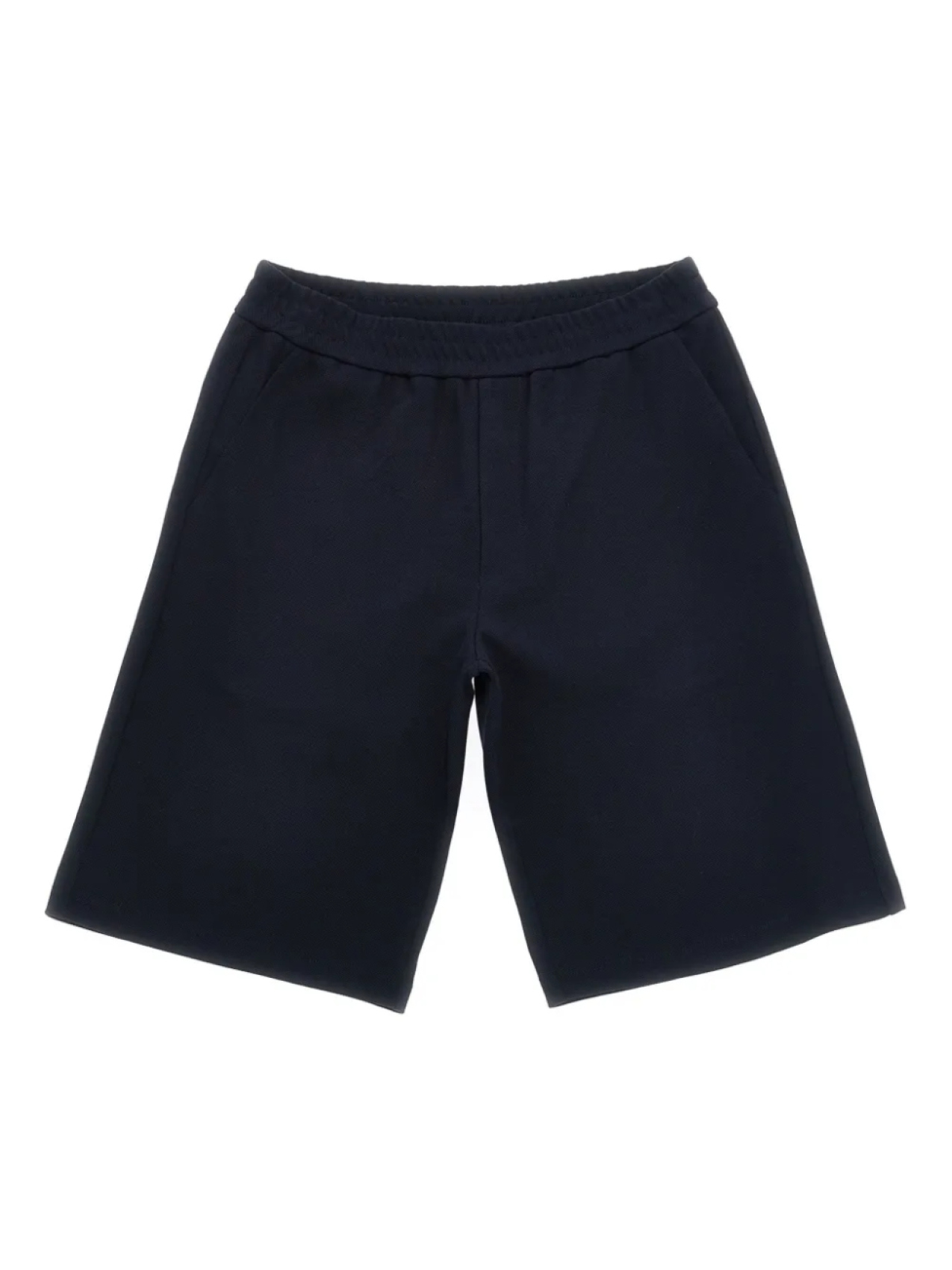 

Шорты с резинкой на талии Moncler Enfant, синий
