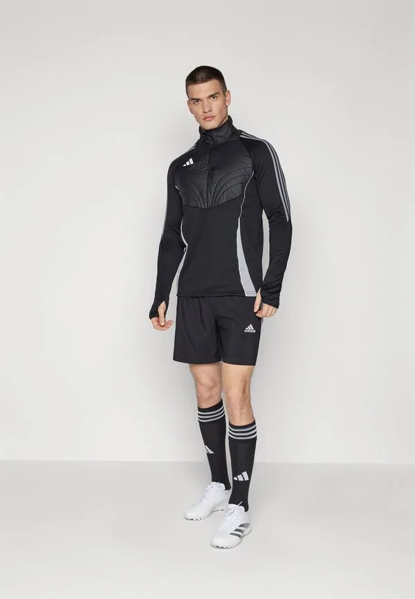 Зимняя толстовка tiro24 Adidas Performance, Black/Light Onix — фото 2