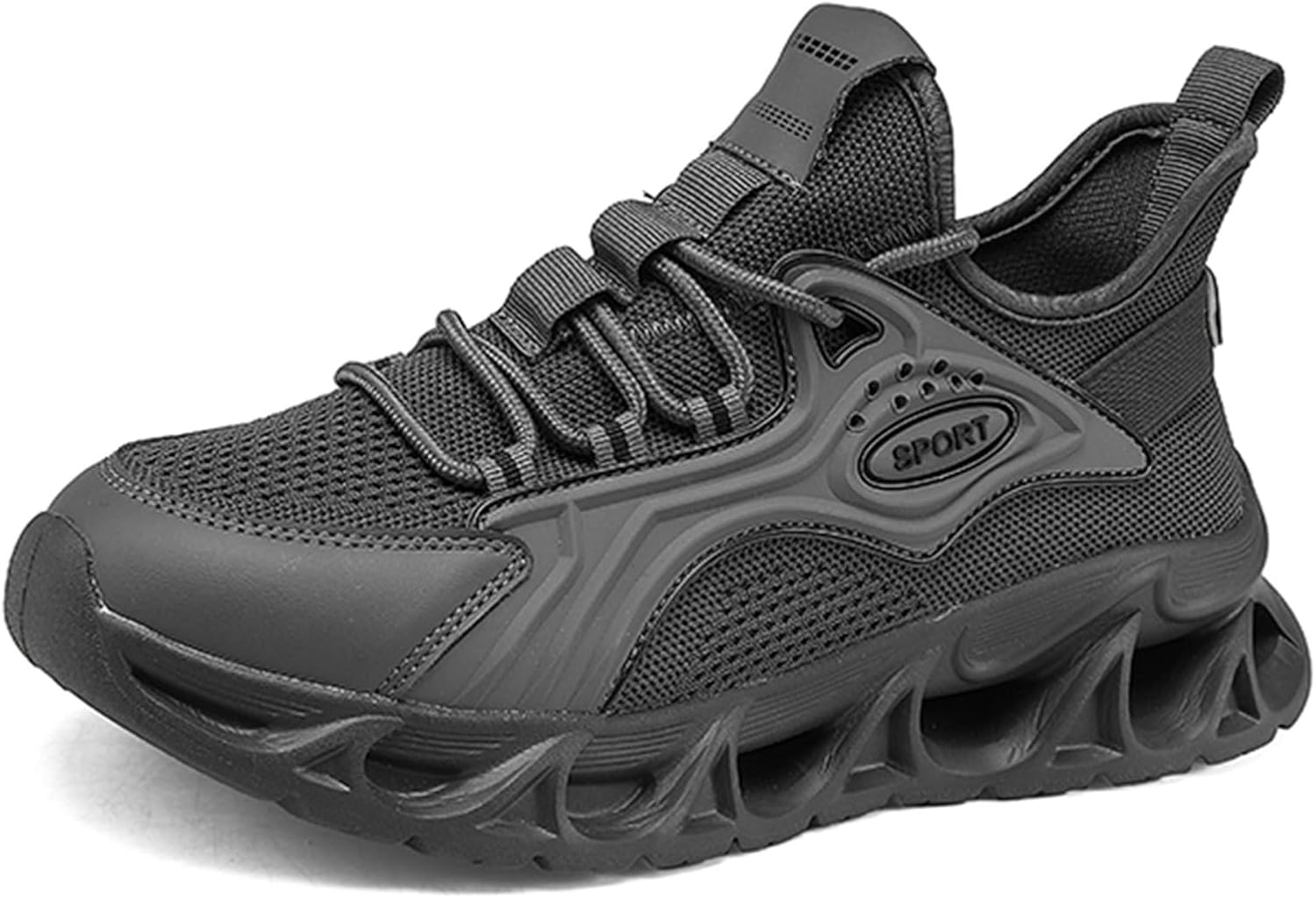 

Мужские кроссовки для бега и ходьбы, повседневная спортивная обувь, легкие тренеры, модные кроссовки Spwagym, серый