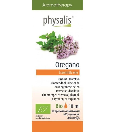

Эфирное масло душицы, БАД, БИО, 10 мл, Physalis