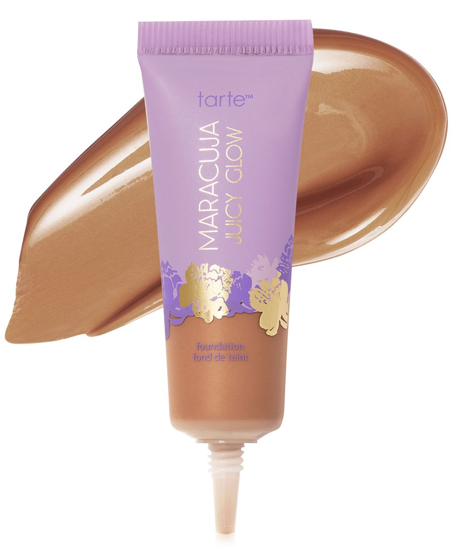 

Тинт для губ Maracuja Juicy Glow, дорожный размер Tarte, цвет 45n tan neutral