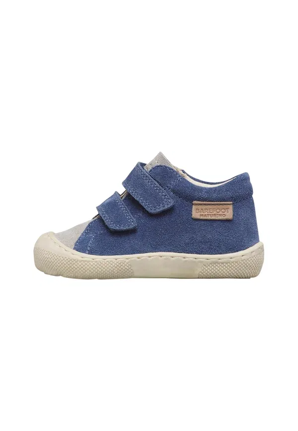Ботиночки Barefoot amur baby shoes Naturino, серо-голубой