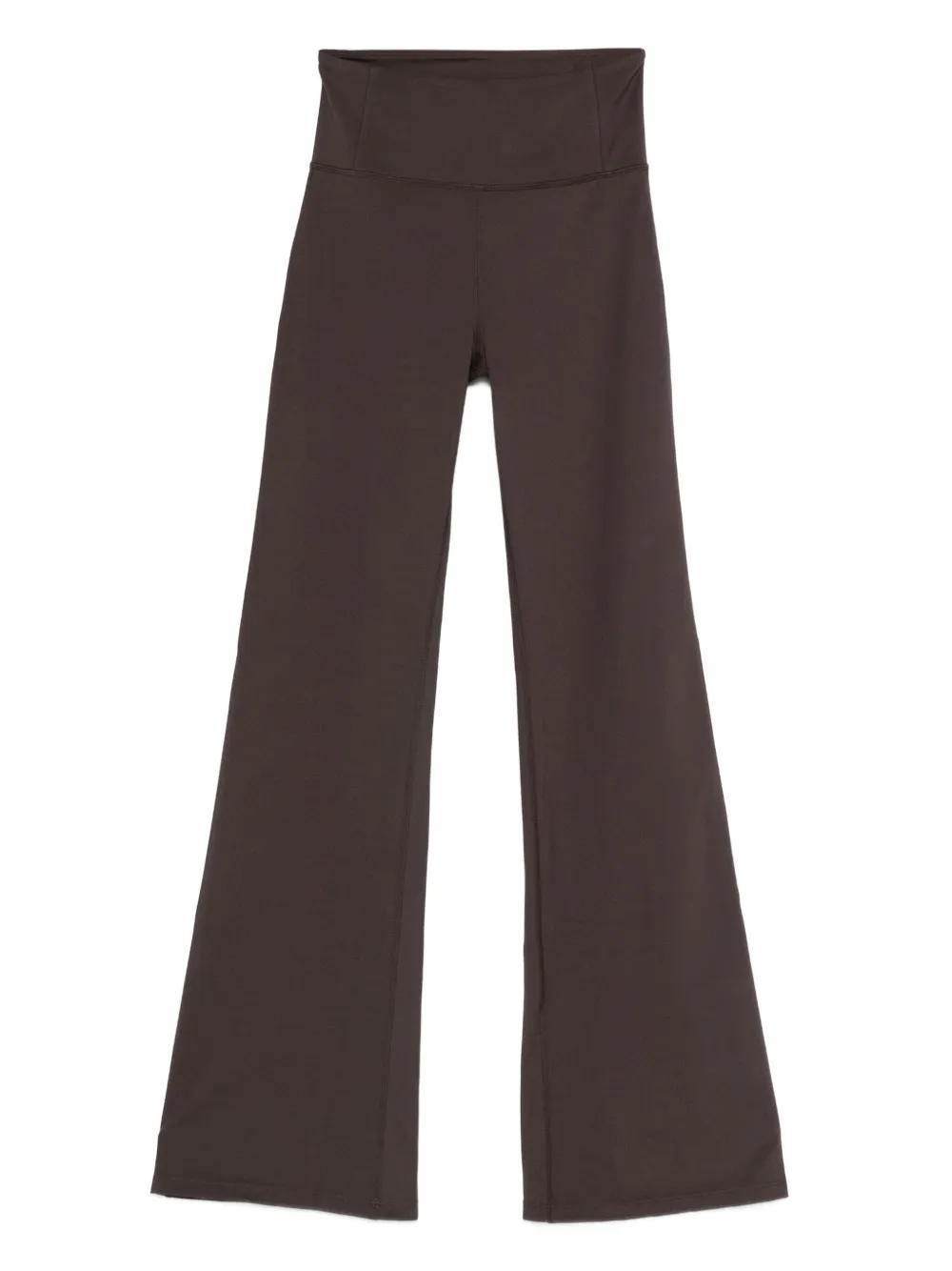 

Расклешенные компрессионные легинсы Girlfriend Collective, коричневый